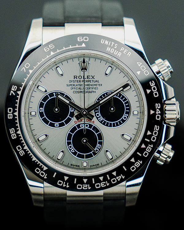 2022 Rolex Daytona 40MM Grey Dial Oysterflex Strap (116519LN)