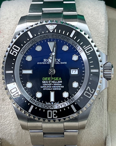 2021 Rolex Sea-Dweller Deepsea "James Cameron" 44MM D-Blue Dial Oyster Bracelet (126660)