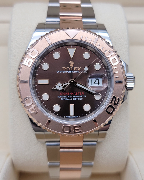 Rolex Yacht-Master 40 Oystersteel Everose Gold Chocolate Dial (116621)