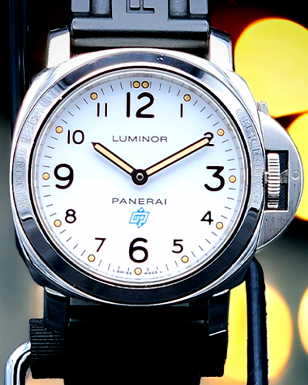 2015 Panerai Luminor Base Logo 44MM Steel White Dial (PAM00630)