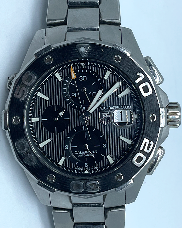 Tag Heuer Aquaracer 500M Steel Black Dial (CAJ2110.BA0872)