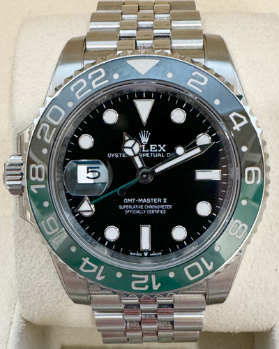 2024 Rolex GMT-Master II "Sprite" 40MM Black Dial Jubilee Bracelet (126720VTNR)