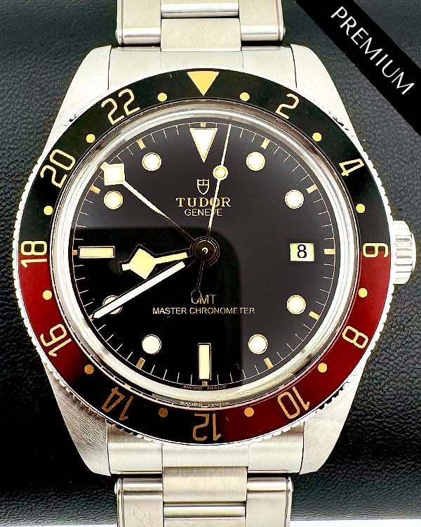 No Reserve - 2024 Tudor Black Bay 58 GMT "Coke" 39MM Black Dial Steel Bracelet (7939G1A0NRU)