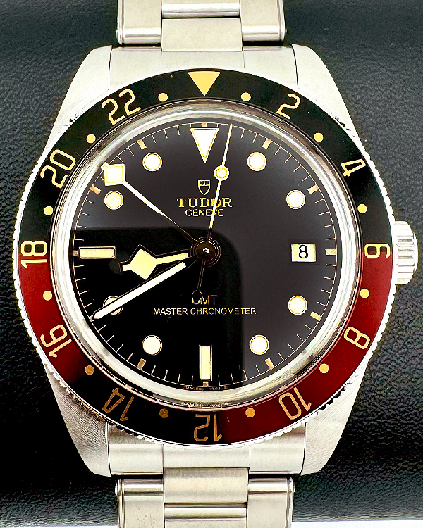 No Reserve - 2024 Tudor Black Bay 58 GMT "Coke" 39MM Black Dial Steel Bracelet (7939G1A0NRU)