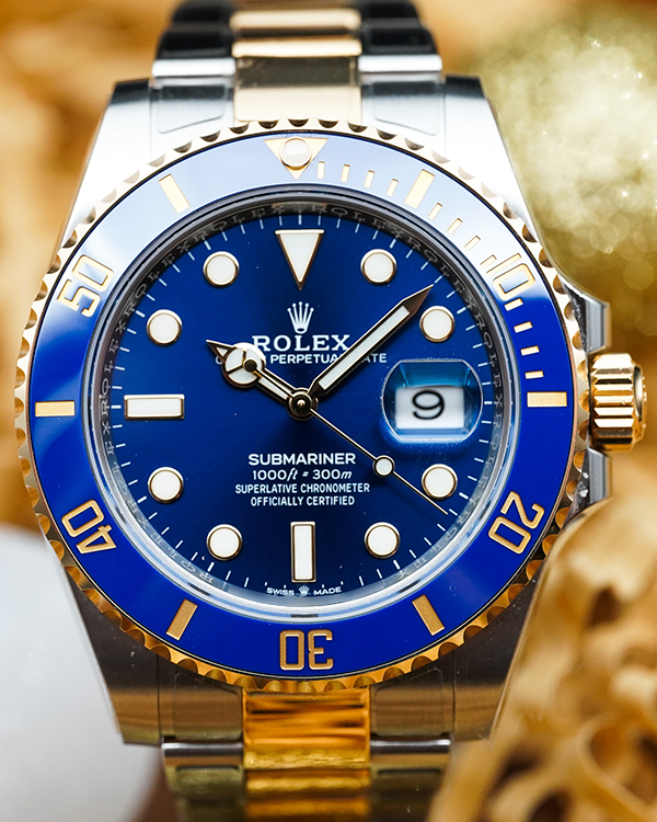 2023 Rolex Submariner Date "Bluesy" 41MM Blue Dial Two-Tone Oyster Bracelet (126613LB)