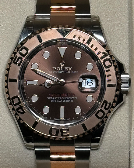 2019 Rolex Yacht-Master 40MM Chocolate Dial Two-Tone Oyster Bracelet (116621)