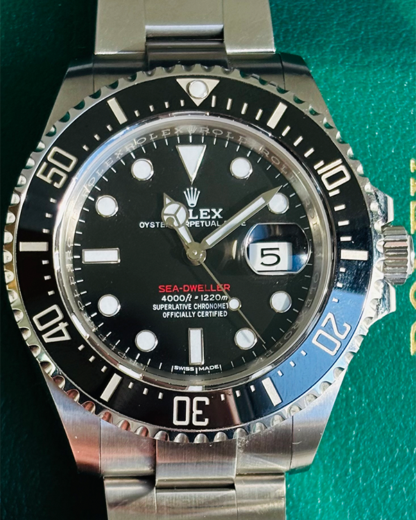 2018 Rolex Sea-Dweller 43MM Black Dial Oyster Bracelet (126600)