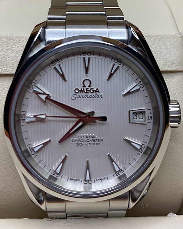 Omega Aqua Terra 150M Co-Axial 38.5MM Silver Dial Steel Bracelet (231.10.39.21.02.001)