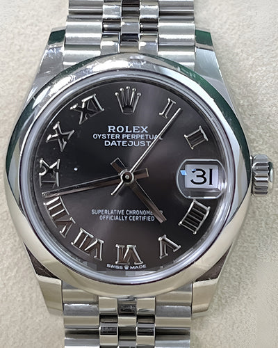 2022 Rolex Datejust 31MM Slate Dial Jubilee Bracelet (278240)