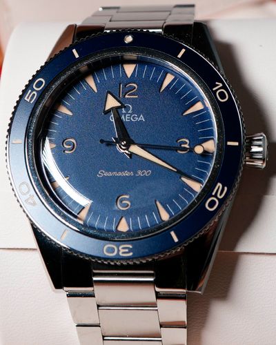 2022 Omega Seamaster 300M 41MM Blue Dial Steel Bracelet (234.30.41.21.03.001)