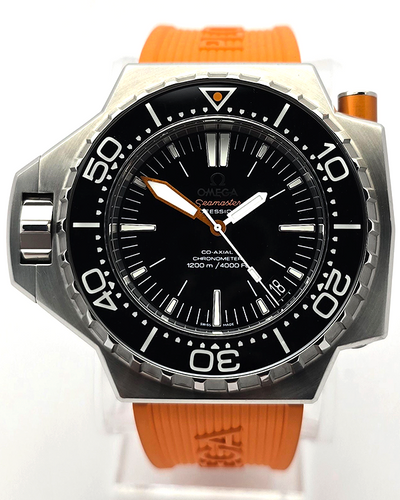 2009 Omega Seamaster Ploprof 1200M 55MM Black Dial Rubber Strap (224.32.55.21.01.002)