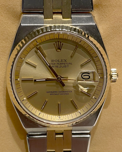 Rolex Datejust "Rare Bird" 36MM Champagne Dial Two-Tone Bracelet (1630)