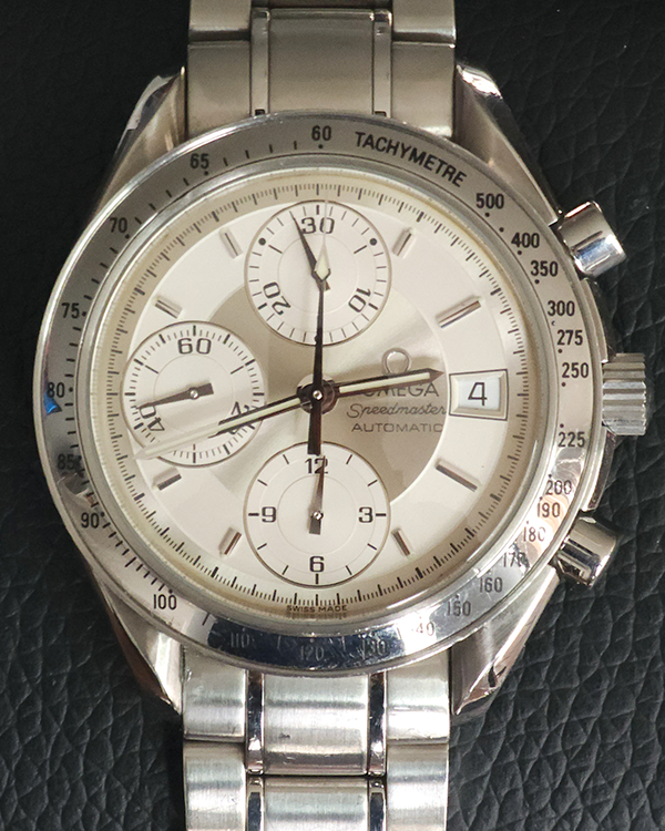 Omega Speedmaster Date 39MM Silver Dial Steel Bracelet (3513.30.00)