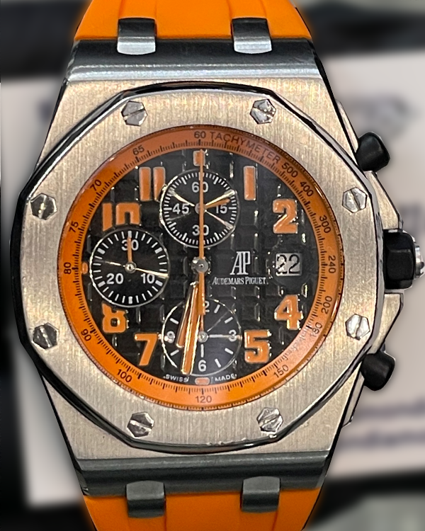 Audemars Piguet Royal Oak Offshore Chronograph "Volcano" 42MM Steel Black Dial (26170ST)