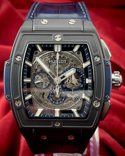 2019 Hublot Spirit of Big Bang 45MM Skeleton Dial Rubber/Leather Strap (601.CI.7170.LR)