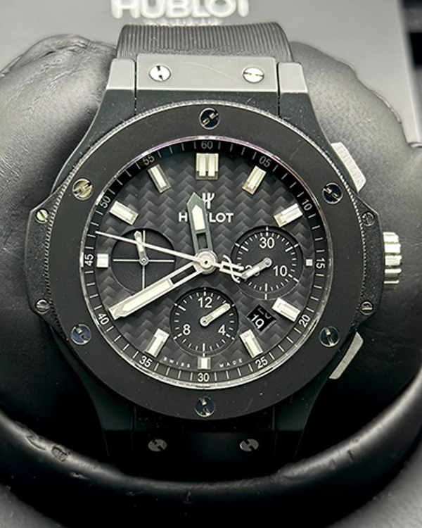 Hublot Big Bang 44MM Strap Ceramic Black Dial (301.CI.1770.RX)