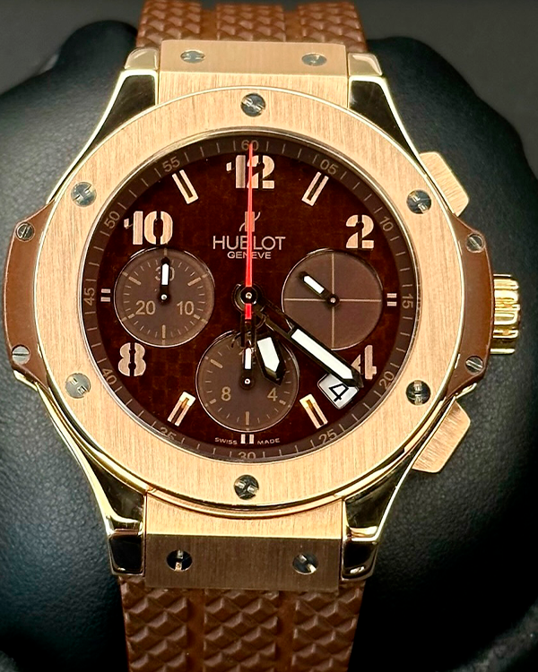 Hublot Big Bang Rose Gold Cappuccino Brown Dial (341.PC.1007.RX)