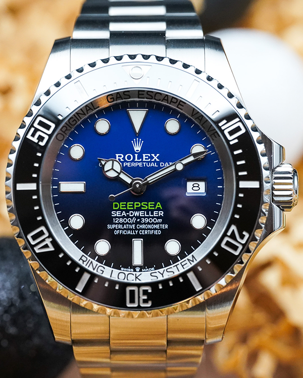 2019 Rolex Sea-Dweller Deepsea "James Cameron" 44MM D-Blue Dial Oyster Bracelet (126660)