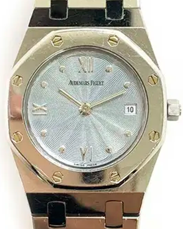 Audemars Piguet Royal Oak 24MM Quartz Light Blue Dial Steel Bracelet (67470ST.PP.1120ST.01)