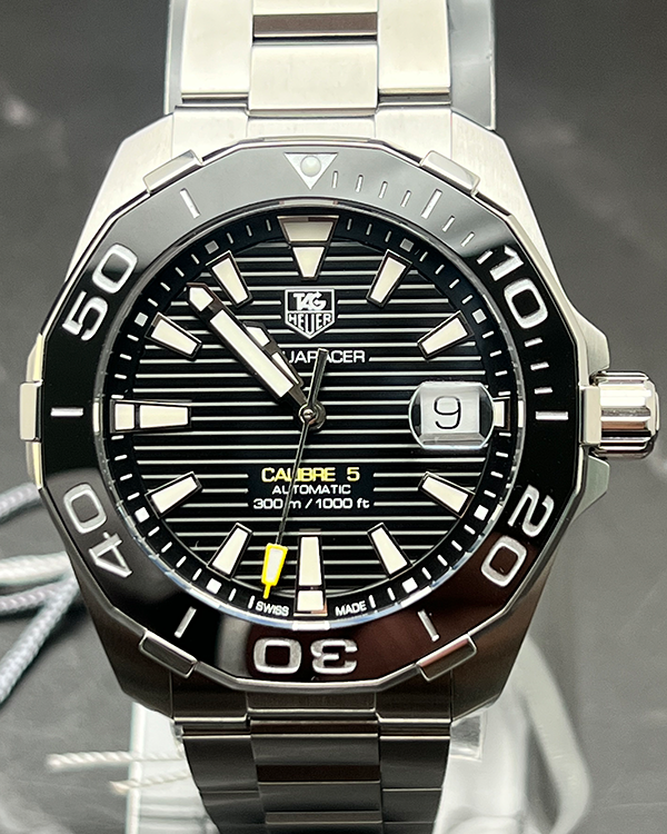 2023 TAG Heuer Aquaracer 300M 41MM Steel Black Dial (WAY211A.BA0928)