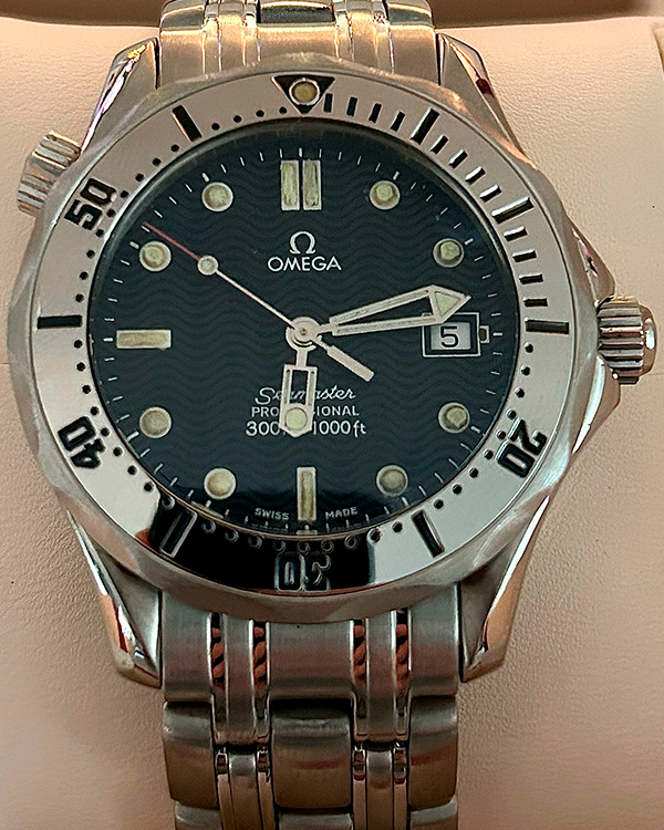 No Reserve - Omega Seamaster Professional Diver 300M 36MM Black Dial Steel Bracelet (2552.80)