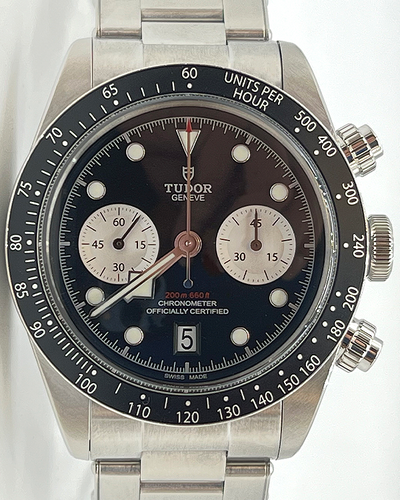 2022 Tudor Black Bay 41MM Black Dial Steel Bracelet (79360N)