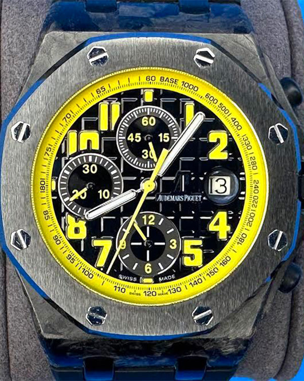 Audemars Piguet Royal Oak Offshore Chronograph "Bumblebee" Carbon Black Dial (26176FO)