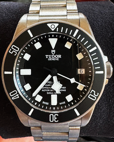 2021 Tudor Pelagos 42MM Black Dial Titanium Bracelet (25600TN)