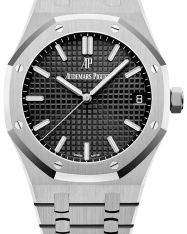 2021 Audemars Piguet Royal Oak 41MM Black Dial Steel Bracelet (15500ST.OO.1220ST.03)