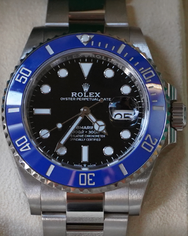 2021 Rolex Submariner Date "Cookie Monster" 41MM Black Dial Oyster Bracelet (126619LB)