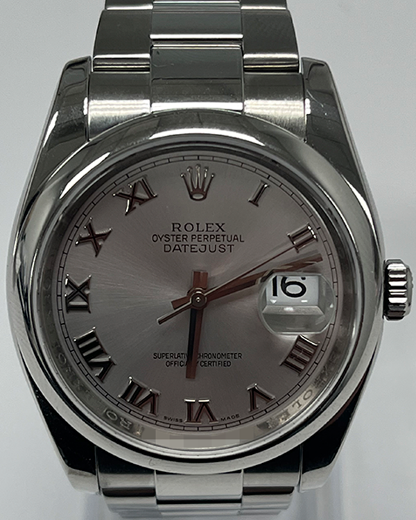 Rolex Datejust 36MM Silver Dial Oyster Bracelet (116200)