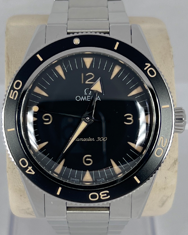 2023 Omega Seamaster 300 41MM Black Dial Steel Bracelet (234.30.41.21.01.001)