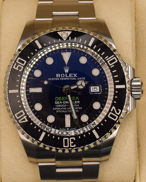 2021 Rolex Sea-Dweller Deepsea "James Cameron" 44MM D-Blue Dial Oyster Bracelet (126660)