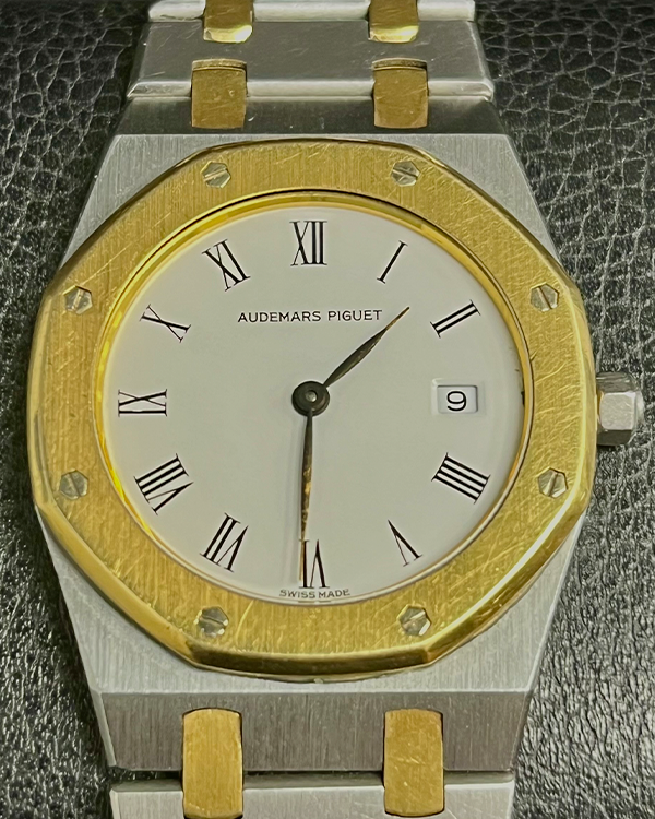 Audemars Piguet Royal Oak Lady 33MM Quartz White Dial Two-Tone Bracelet (56175SA)