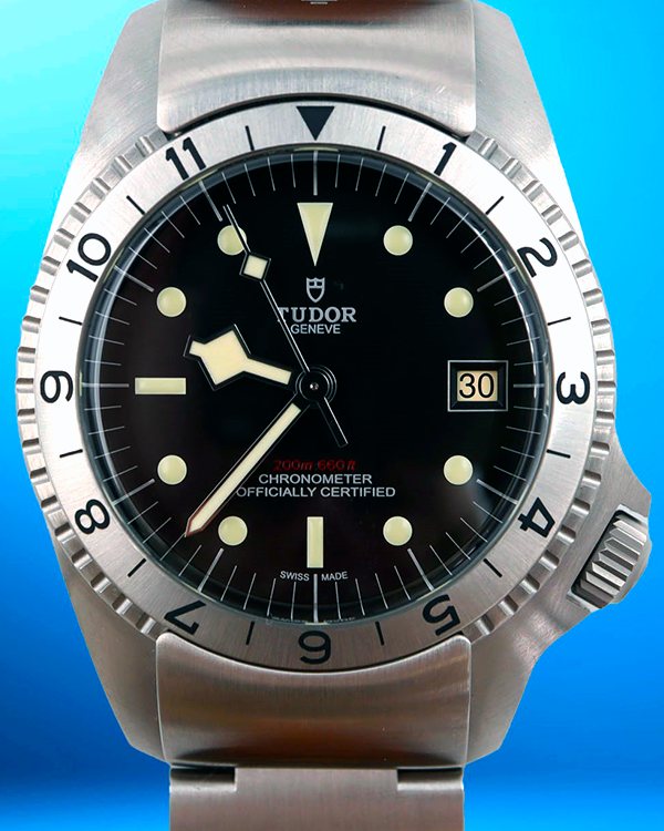 2022 Tudor Black Bay 42MM Black Dial Rubber/Leather Strap (70150)