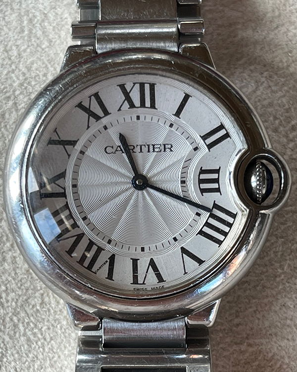 Cartier Ballon Bleu Steel Silver Dial (MMW69011Z4)