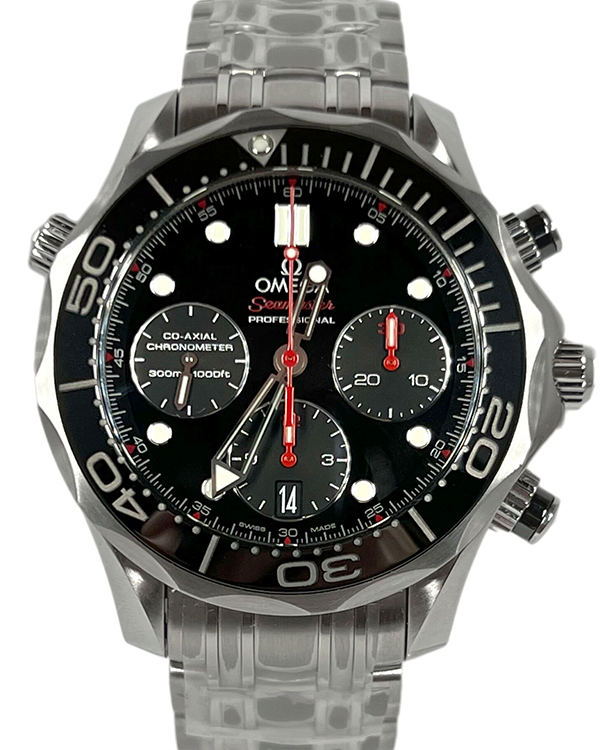 2021 Omega Seamaster Professional Diver 300M 41.5MM Black Dial Steel Bracelet (212.30.42.50.01.001)