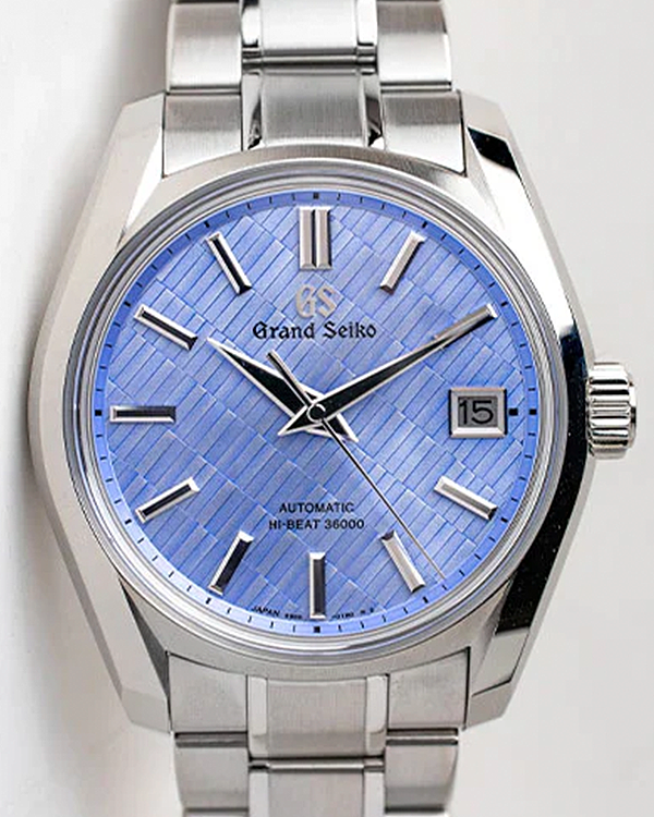 2024 Grand Seiko Heritage 62GS Hi-Beat 40MM Light Purple Dial Steel Bracelet (SBGH317)