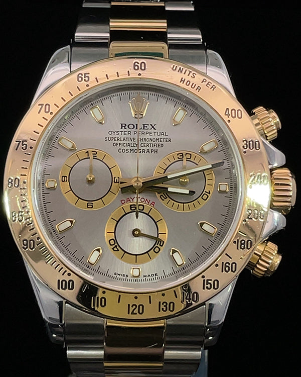 Rolex Cosmograph Daytona 40MM Champagne Dial Two-Tone Bracelet (116523)