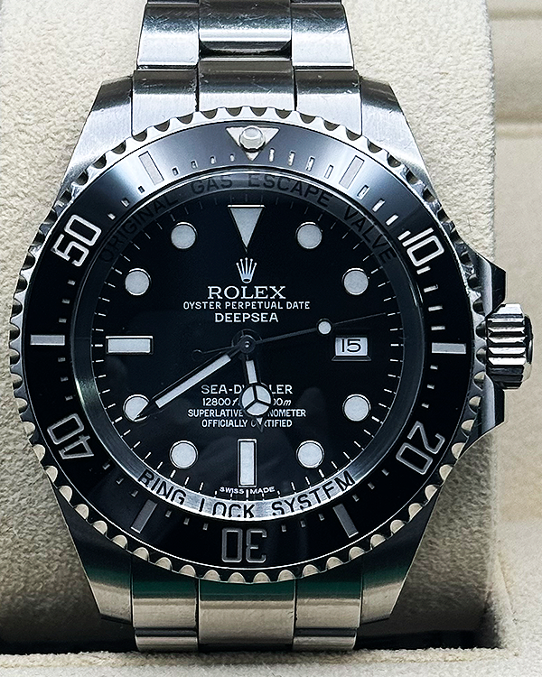 2014 Rolex Sea-Dweller Deepsea 44MM Black Dial Oyster Bracelet (116660)