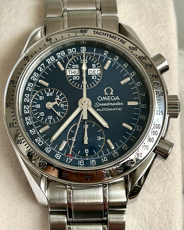 Omega Speedmaster Day-Date 39MM Steel Blue Dial (3523.80.00)