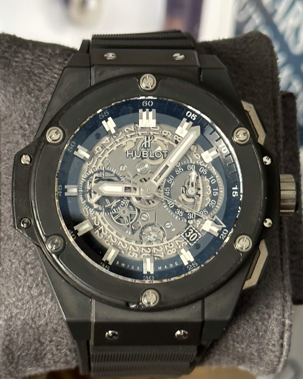 Hublot King Power Big Bang 48MM Strap Ceramic Skeleton Dial (701.CI.0170.RX)