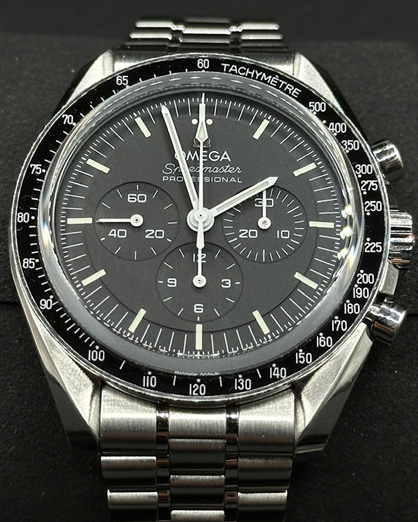 2021 Omega Speedmaster Professional Moonwatch 42MM Black Dial Steel Bracelet (310.30.42.50.01.002)