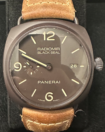 Panerai Radiomir Black Seal 3 Days Automatic Ceramic Black Dial (PAM00505)