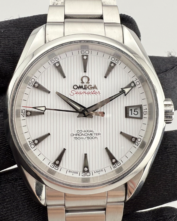 Omega Seamaster Aqua Terra 38.5MM White Dial Steel Bracelet (231.10.39.21.54.001)