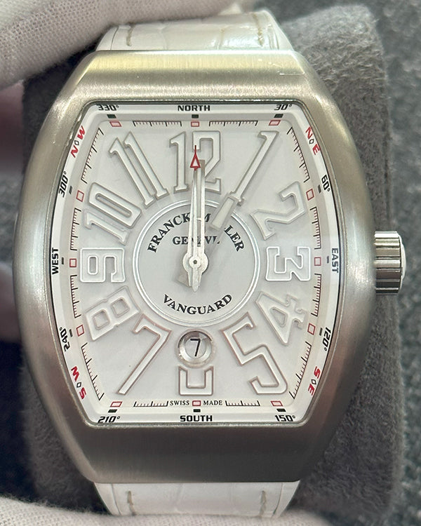 Franck Muller Vanguard Steel White Dial (V45 SCDT ACBC)