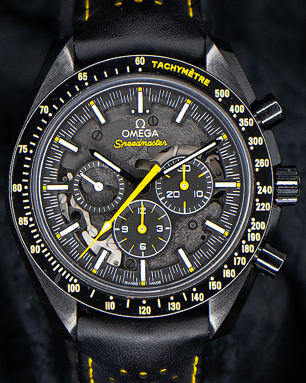 2020 Omega Speedmaster Dark Side Of The Moon "Apollo 8" 44.25MM Skeleton Dial Rubber Strap (311.92.44.30.01.001)