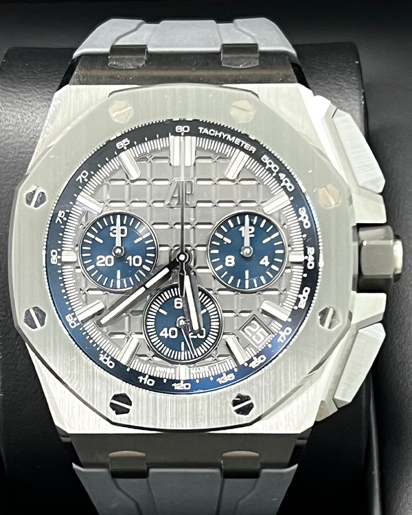 2021 Audemars Piguet Royal Oak Offshore Chronograph 43MM Grey Dial Rubber Strap (26420IO.OO.A009CA.01)