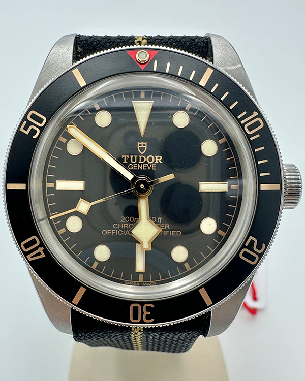 2020 Tudor Black Bay Fifty-Eight 39MM Black Dial Textile Strap (79030N)