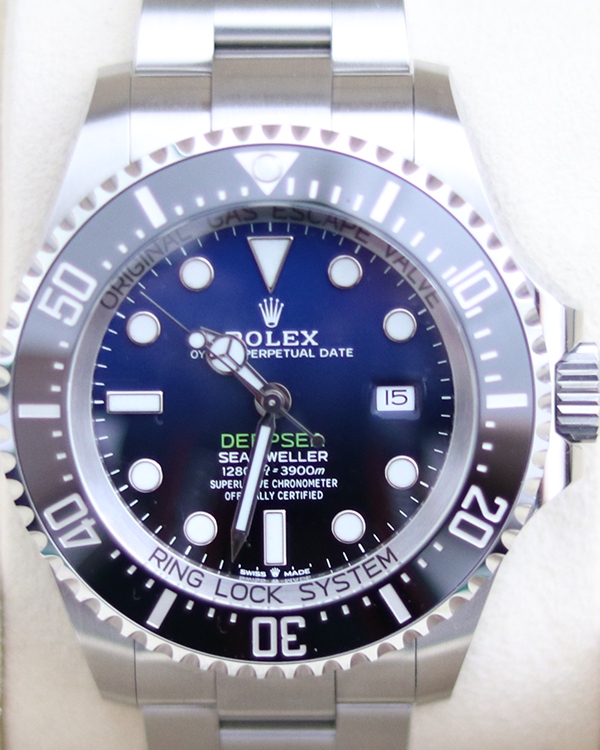 No Reserve - 2021 Rolex Sea-Dweller Deepsea Oystersteel Blue Dial (126660)